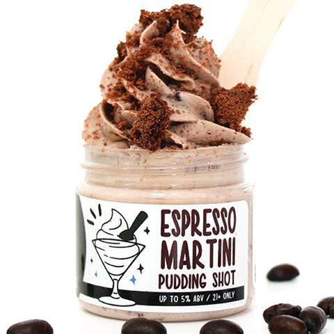 Espresso Martini Pudding Shot - 8 Jars