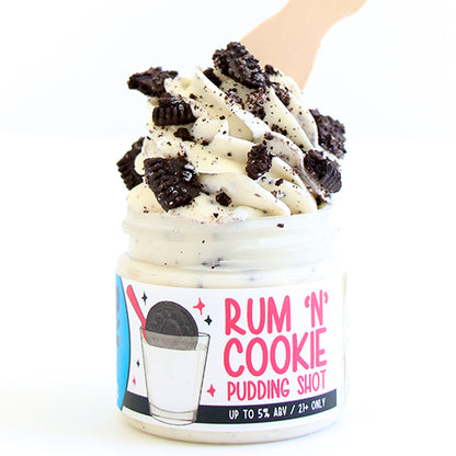 Coquito Pudding Shot